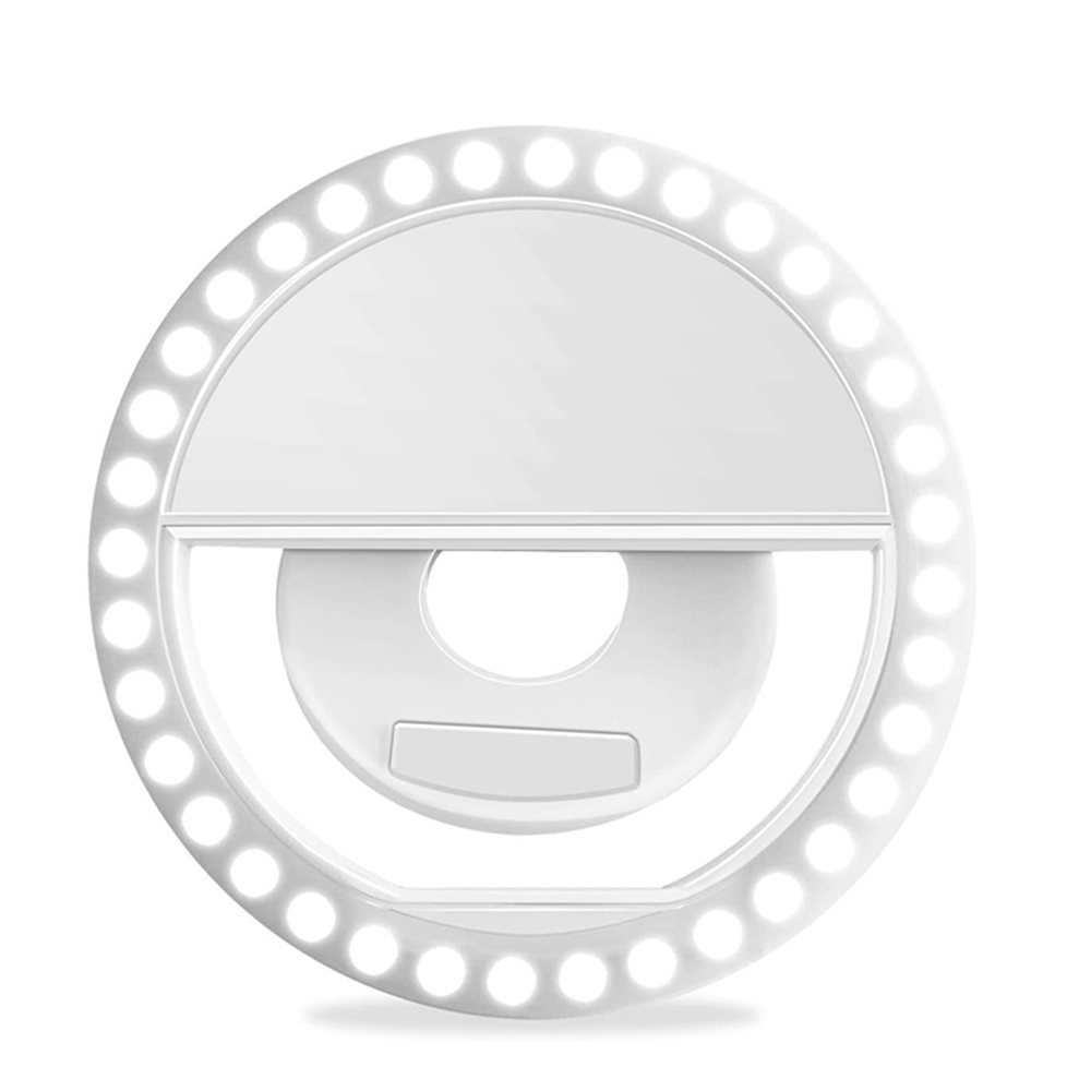 Quality Photography Lighting - Anneau lumineux LED USB rechargeable pour