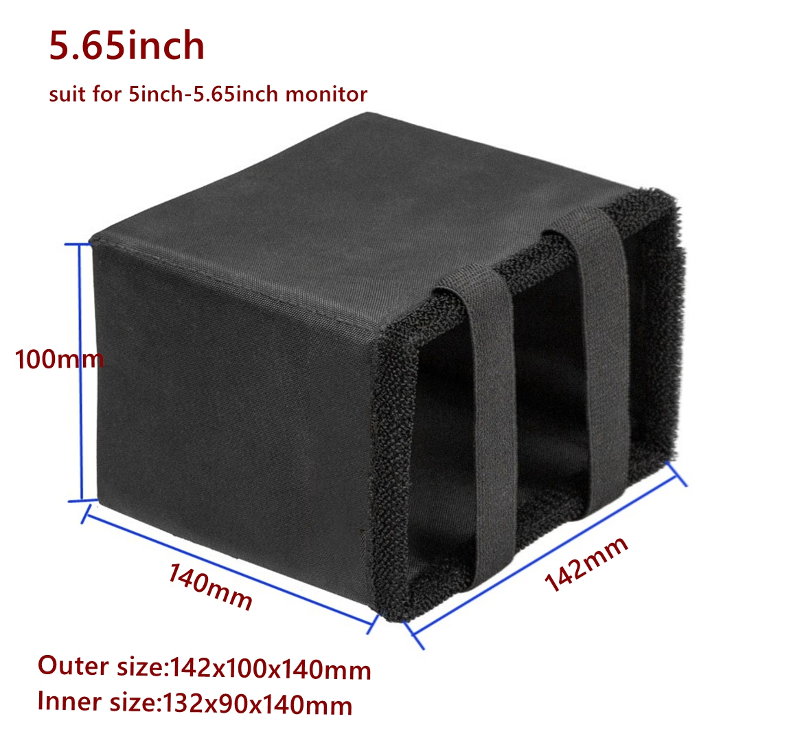 Quality Photography Lighting - Moniteur à écran LCD, pare-soleil, bouclier