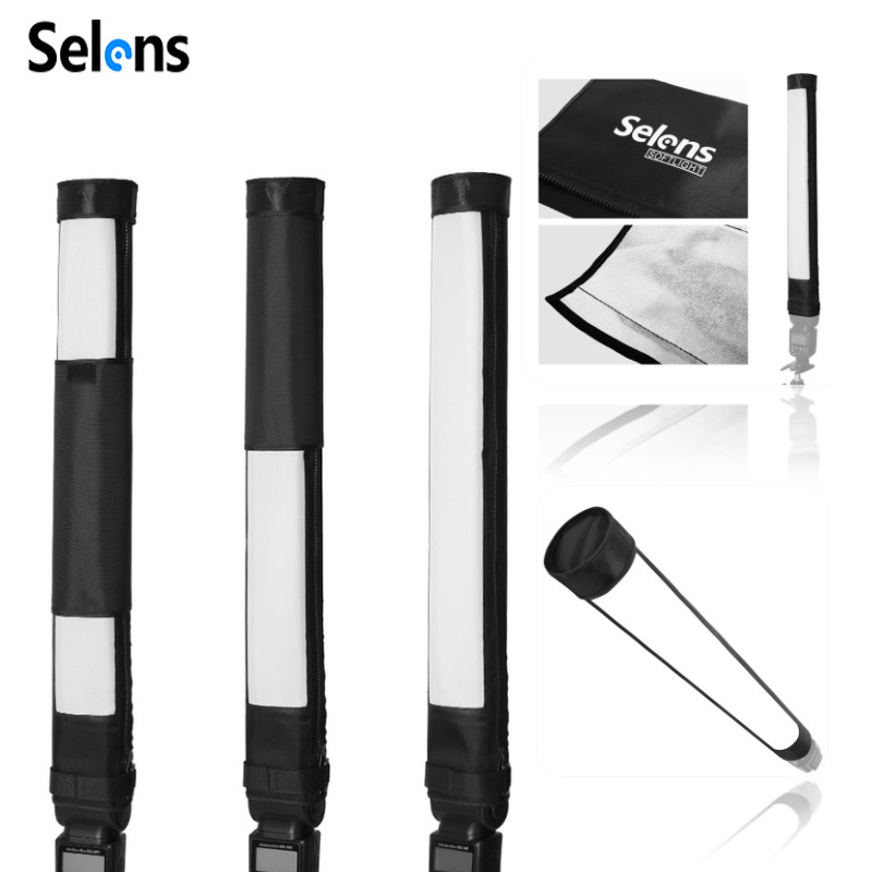 Softbox Portable Strip - Selens-Diffuseur de bande de flash de