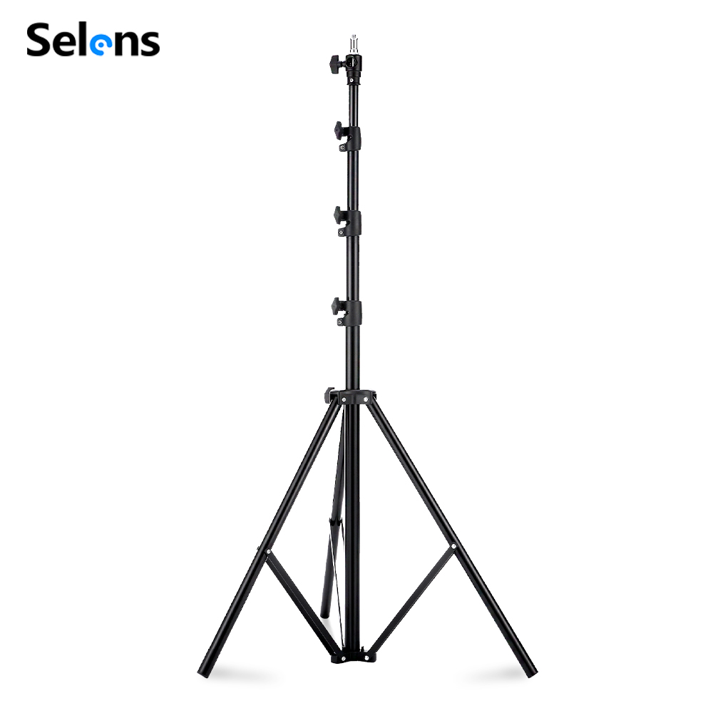 Quality Photography Lighting - Selens 2.2~3.95m Support de Lumière à