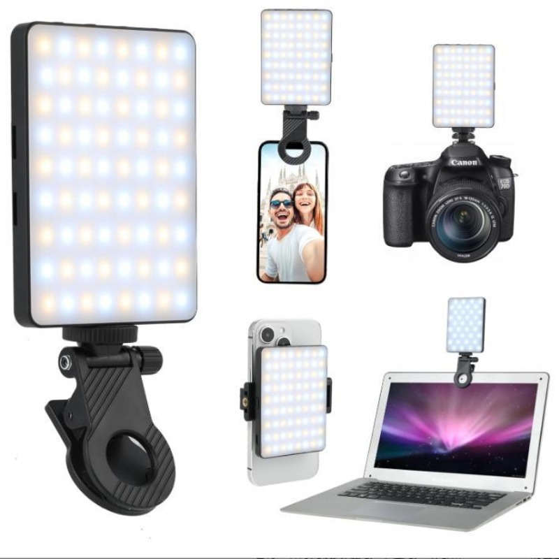 Quality Photography Lighting - 1pc Lampe LED rechargeable pour selfie,