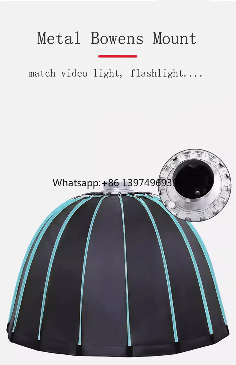 Photography Studio Lighting Set Up - Boîte à lumière parabolique profonde 35