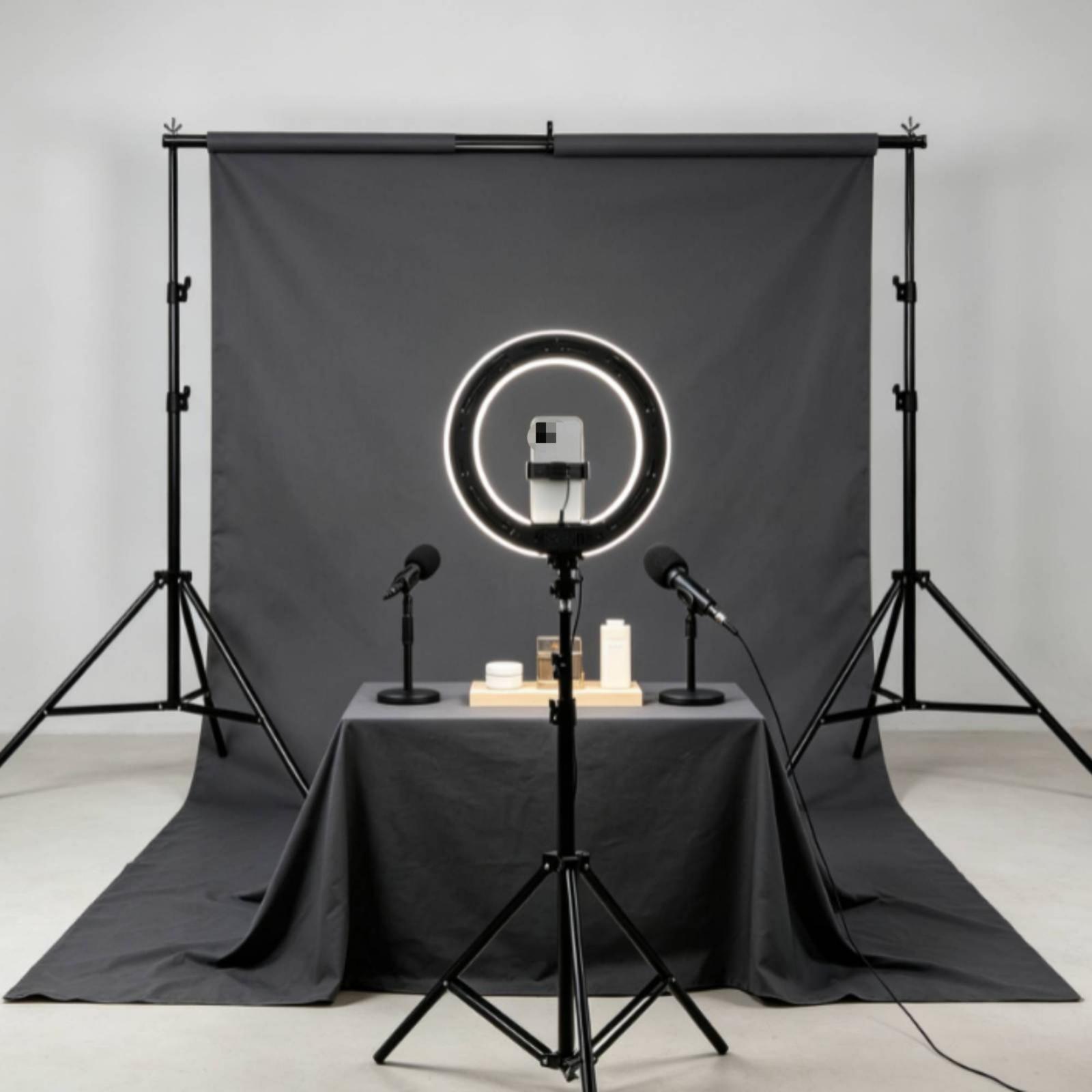 Support de fond photographique - Photography Studio Lighting Set Up avis et prix