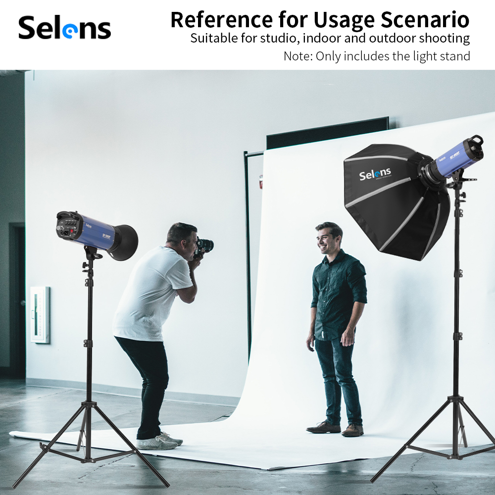 Selens 2.2~3.95m Support de Lu - Quality Photography Lighting avis et prix