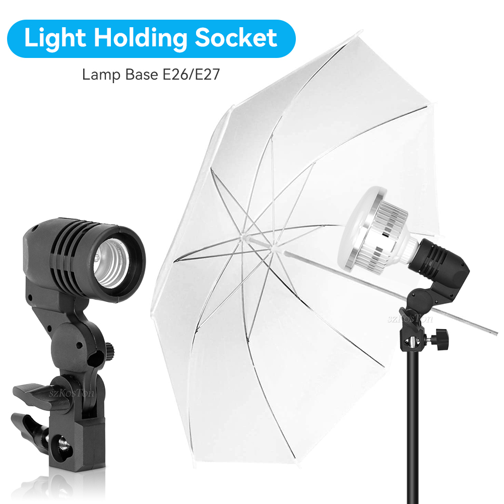 Porte-ampoule à tête unique E2 - Photography Lighting Umbrella avis et prix