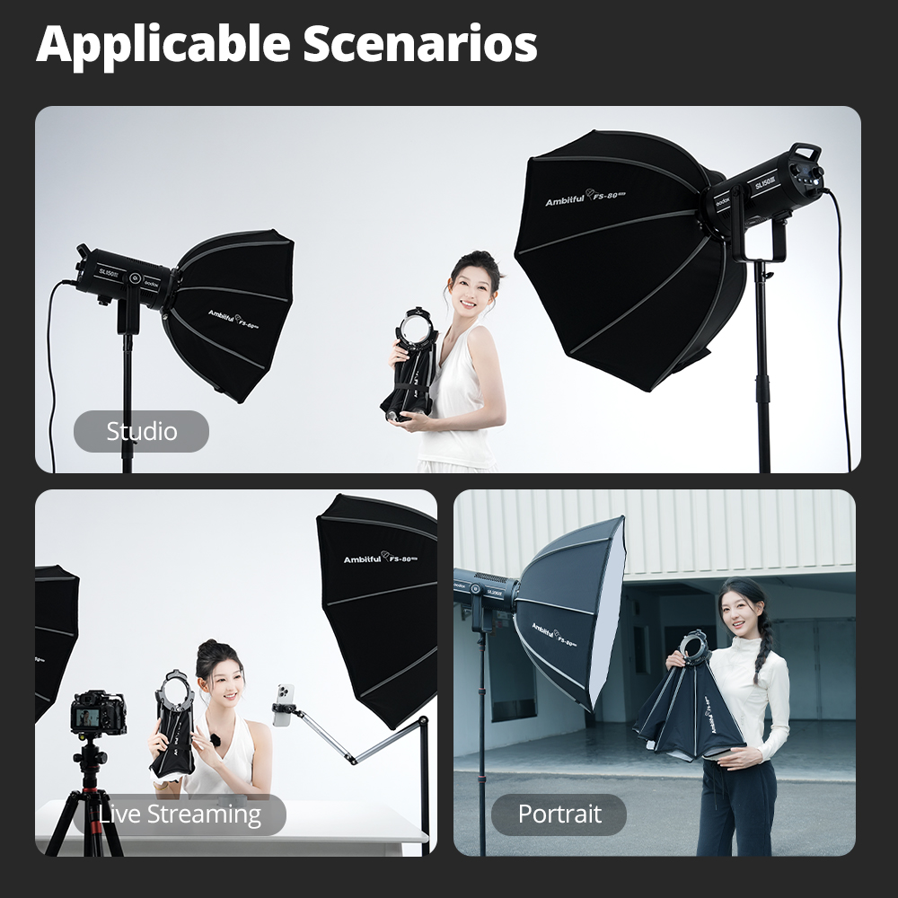 Boîte à lumière photo Ambitful - Photography Studio Lighting Set Up avis et prix