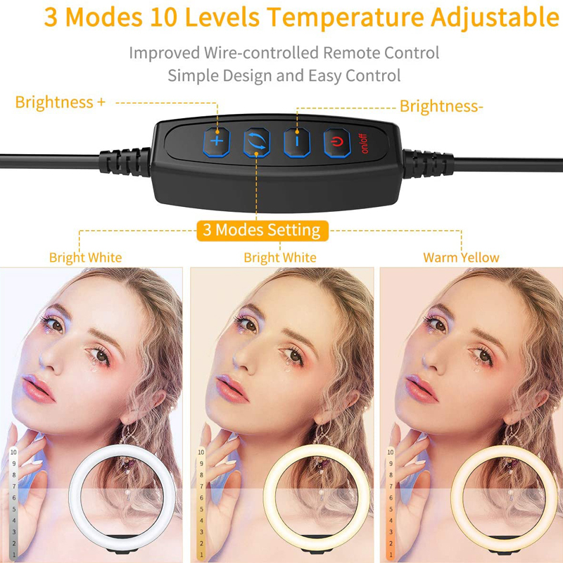 Anneau lumineux LED pour selfi - Quality Photography Lighting avis et prix