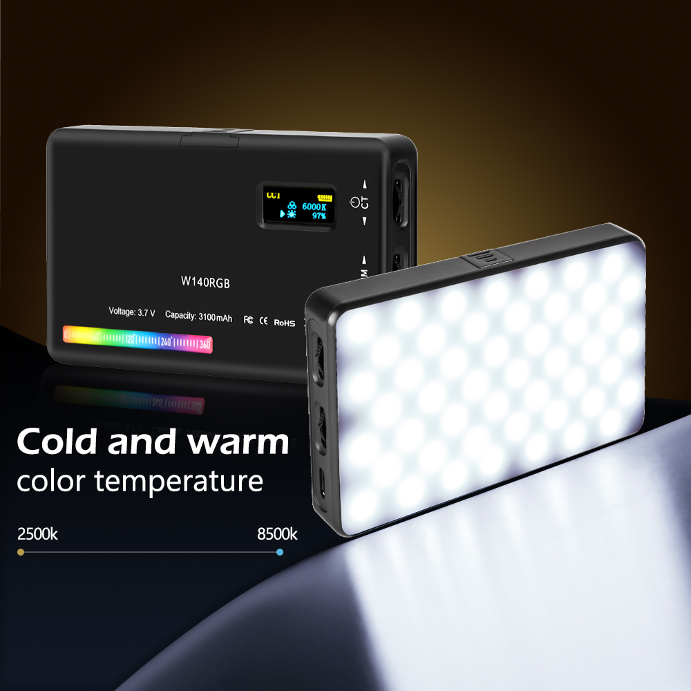 SH W140-Lampe vidéo LED RVB, L - Photography Lighting Board avis et prix