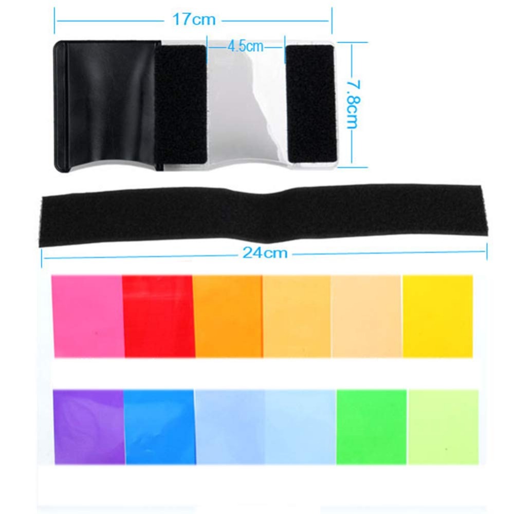 Kit de 12 Gels de Flash pour A - Photography Lighting Gels avis et prix