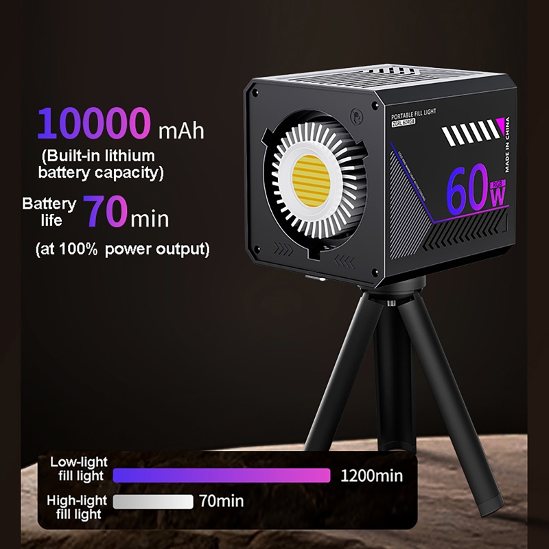 Lumière vidéo RGB 60W, lumière - Quality Photography Lighting avis et prix