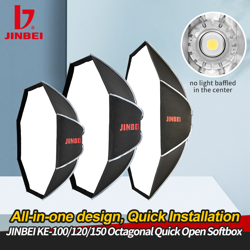 JINBEI KE- 150cm Boîte à lumiè - Photography Studio Lighting Set Up avis et prix