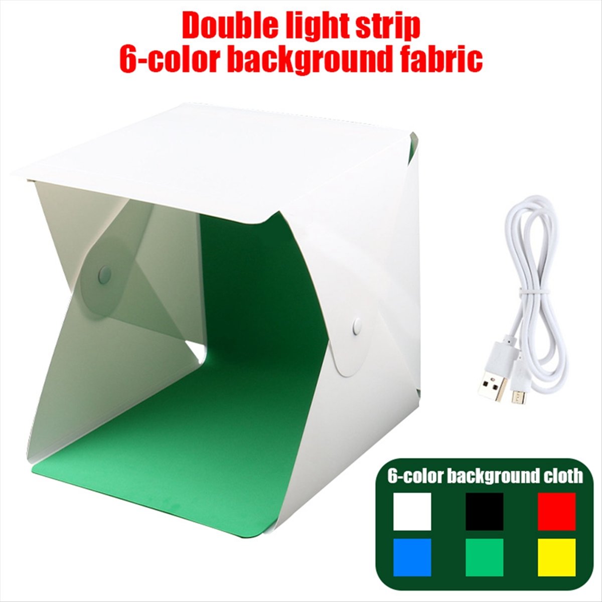Mini studio photo pliable N05R - Softbox Portable Strip avis et prix
